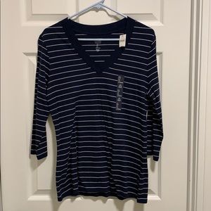 Navy stripped shirt